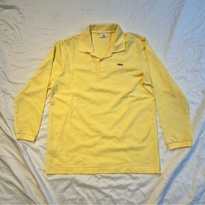 Lacoste Longe Sleeve Polo Small